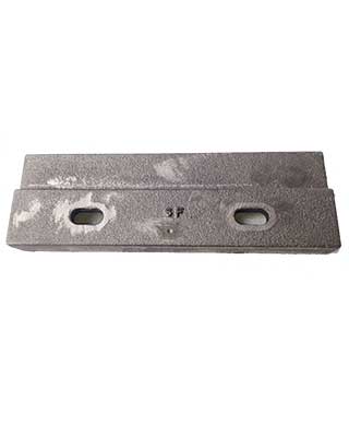 Side Rail Seal Bar L.H./R.H. 302 mm. 4.4 kg