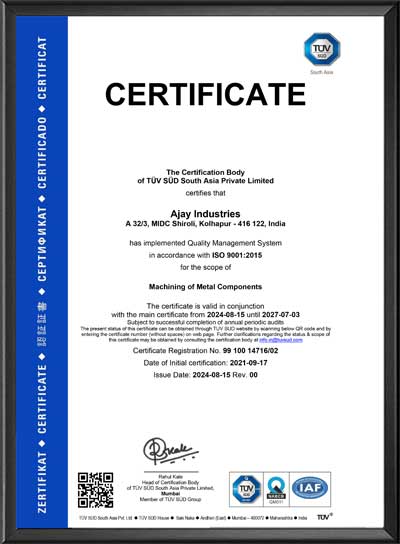 Siddarth - Iso Certified Foundry